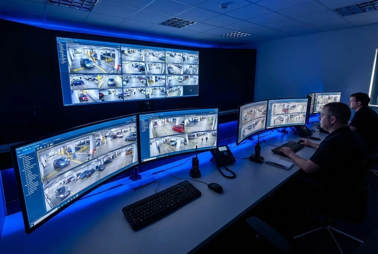 Viricanus Monitoring Parking Garages